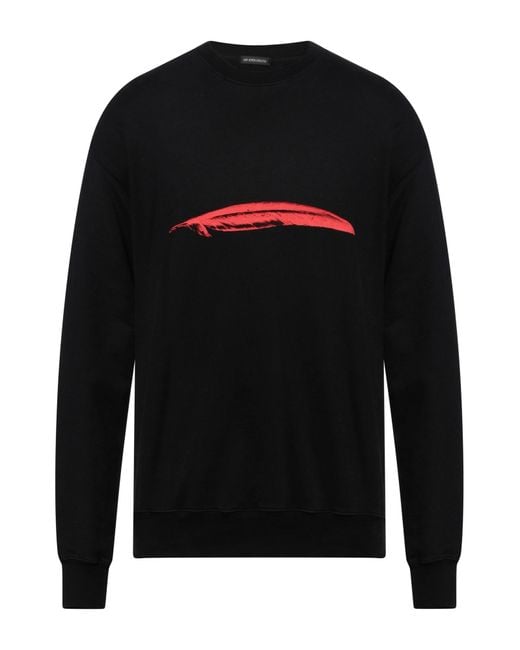 Ann Demeulemeester Black Sweatshirt Cotton for men