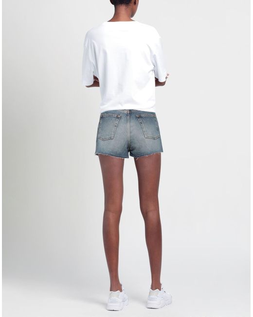 Haikure Blue Denim Shorts