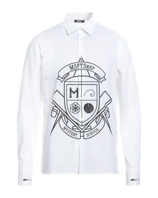 Msftsrep White Shirt for men