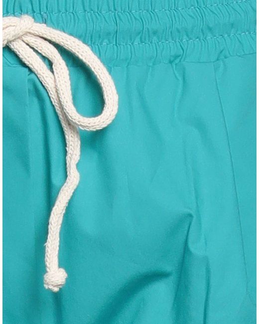 CROCHÈ Blue Pants Cotton