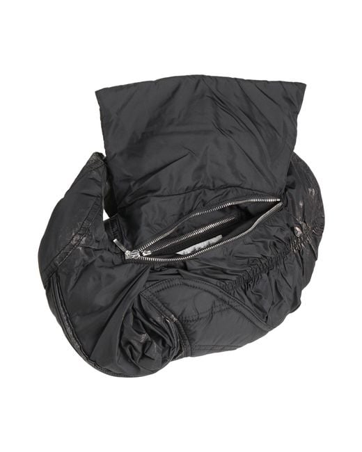 rusfrcade Black Handbag Nylon, Recycled Polyester