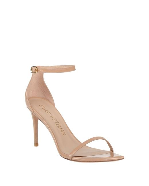 Stuart Weitzman Natural Sandals Leather