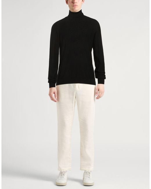 Roberto Collina Black Turtleneck for men
