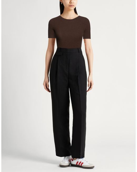 Roberto Collina Brown Sweater Viscose, Polyester