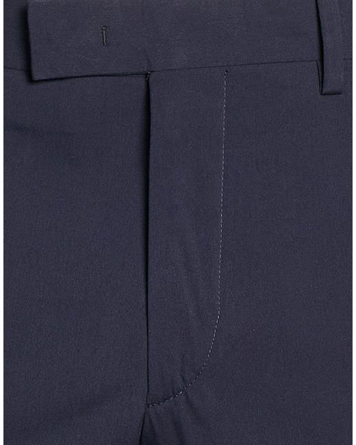 Germano Blue Midnight Pants Cotton, Polyamide, Elastane for men