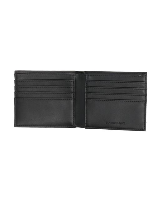 Emporio Armani Black Wallet for men