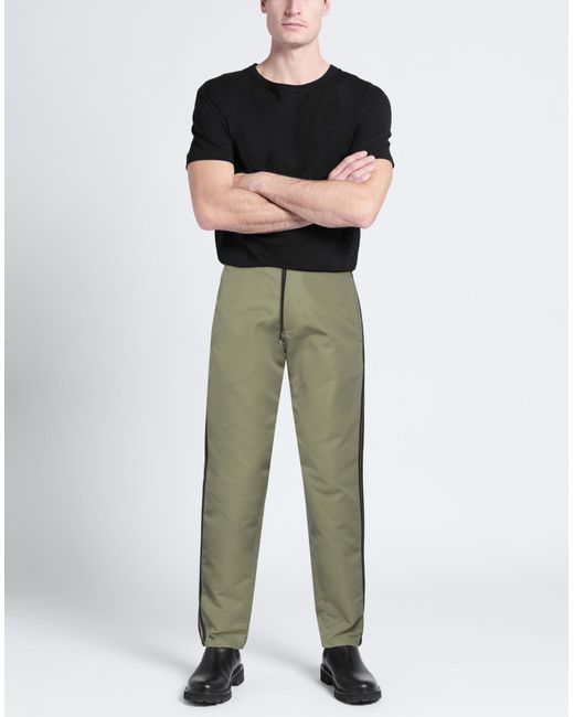 Roberto Cavalli Green Pants for men