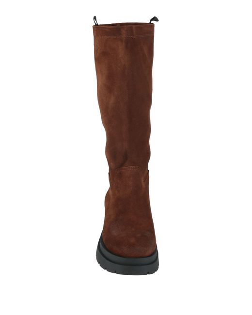 Lola Peres Brown Boot Leather