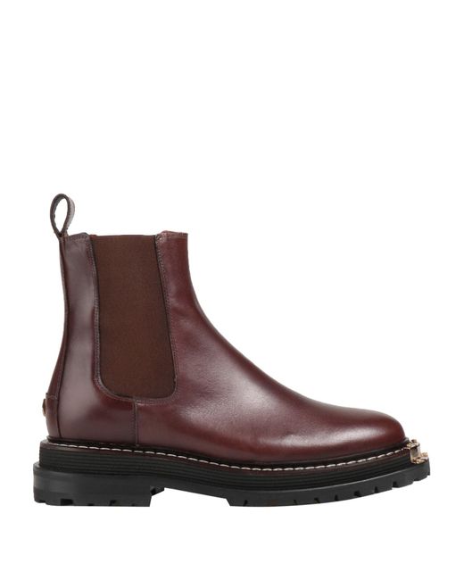 Sandro Brown Ankle Boots