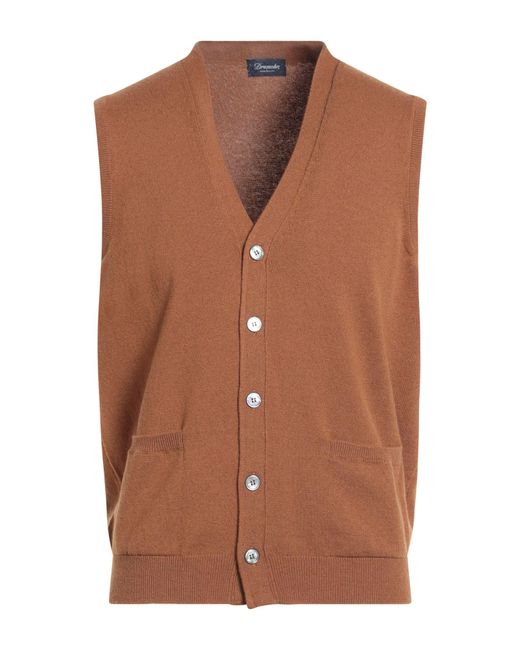 Drumohr Brown Cardigans for men
