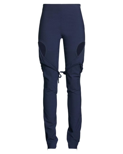 OTTOLINGER Blue Midnight Pants Polyester, Virgin Wool, Elastane