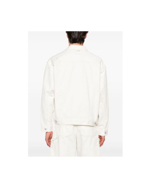 Manteau en jean Carhartt pour homme en coloris White