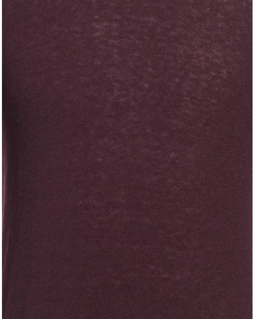 Grifoni Purple Plum Turtleneck Polyamide, Alpaca Wool, Wool for men