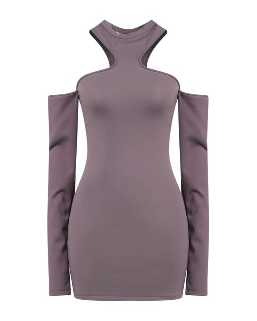 Off-White c/o Virgil Abloh Purple Mini Dress
