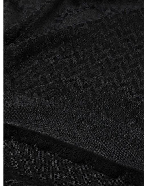 Emporio Armani Schal in Black für Herren