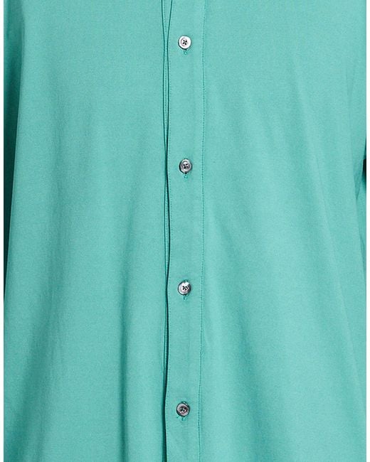 Alpha Studio Green Shirts for men