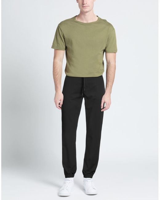 ALPHATAURI Black Pants for men