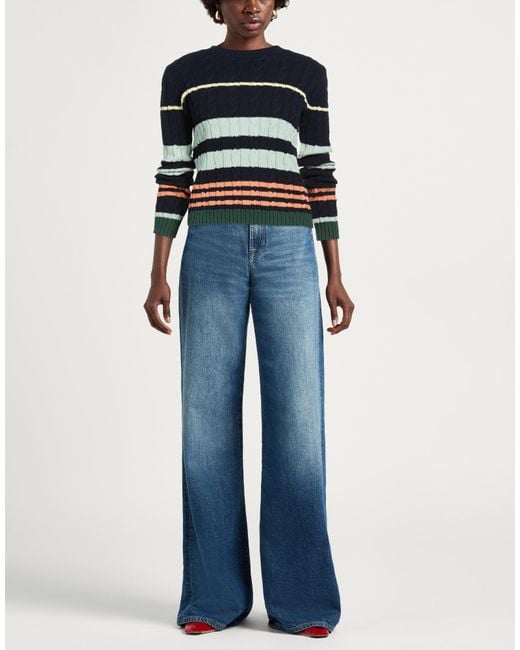 Weekend by Maxmara Blue Midnight Sweater Cotton, Polyester