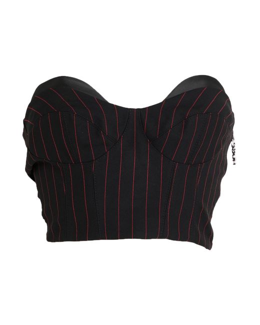 HUGO Black Top Recycled Polyester, Viscose, Elastane, Polyester
