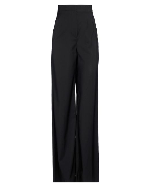 Max Mara Black Pants Virgin Wool