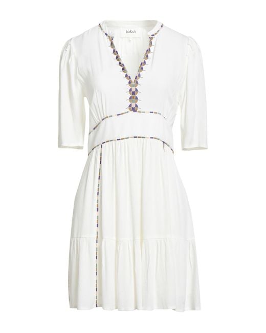 Ba&sh White Mini Dresses