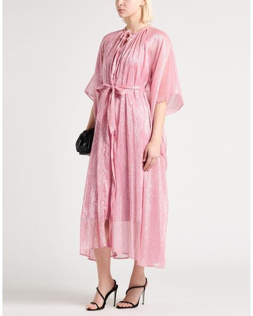 Forte_forte Pink Overcoats & Trench Coats