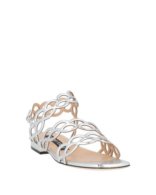 Sergio Rossi White Sandals