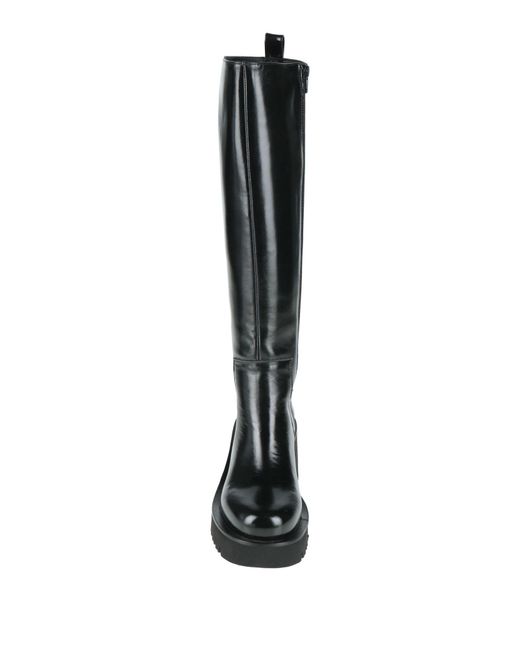 Paloma Barceló Black Alessia Boot Leather