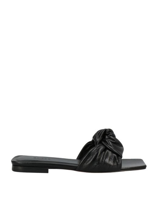 By Far Black Sandals