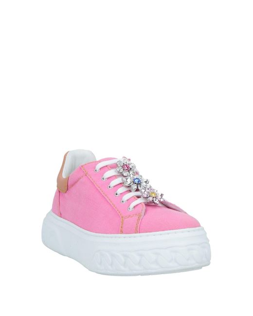 Casadei Pink Sneakers