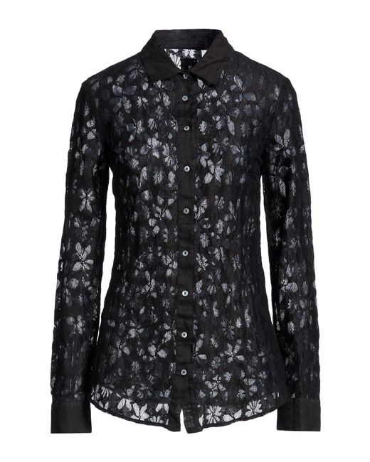120% Lino Black Shirts