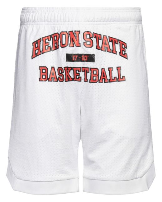 Heron Preston White Shorts & Bermuda Shorts for men