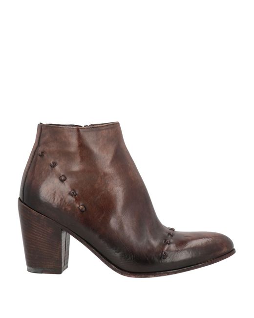 Jo Ghost Brown Ankle Boots