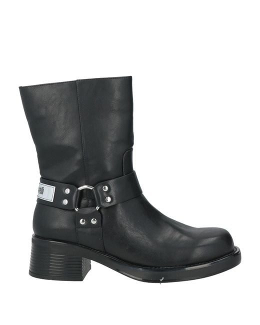 Just Cavalli Black Ankle Boots