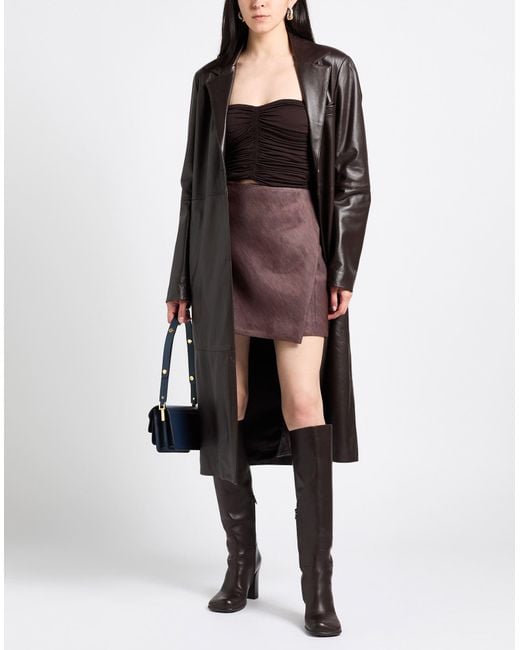 Philosophy Di Lorenzo Serafini Purple Mini Skirt