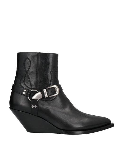 Céline Black Ankle Boots for men