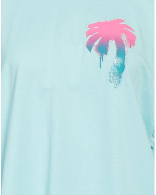 Camiseta Palm Angels de color Blue