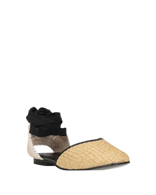Castaner Natural Ballet Flats