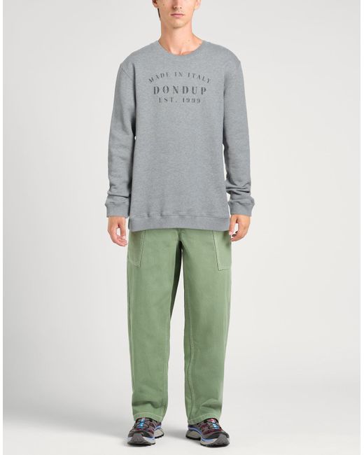 Dondup Gray Sweatshirts for men