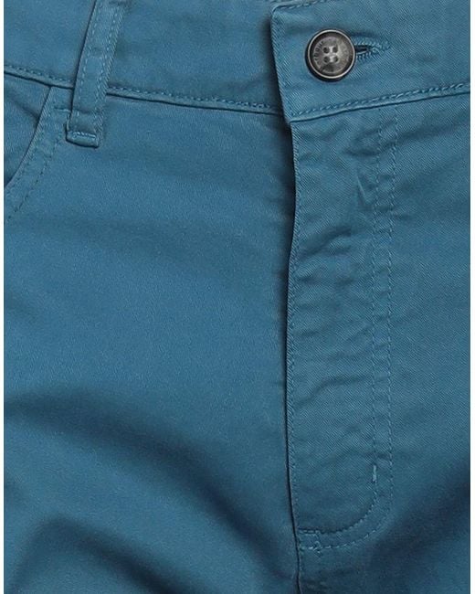 Barbour Blue Pants Cotton, Elastane for men