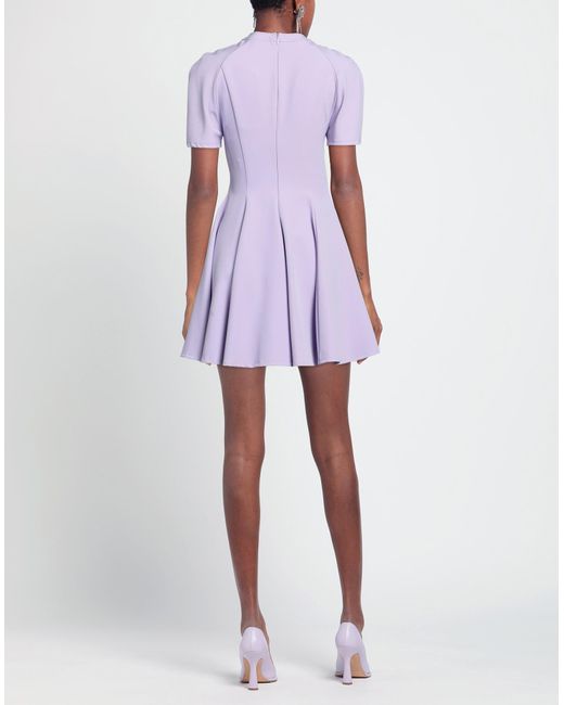Just Cavalli Purple Mini-Kleid