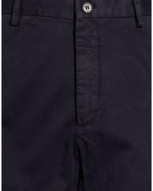 Incotex Blue Pants Cotton, Elastane for men