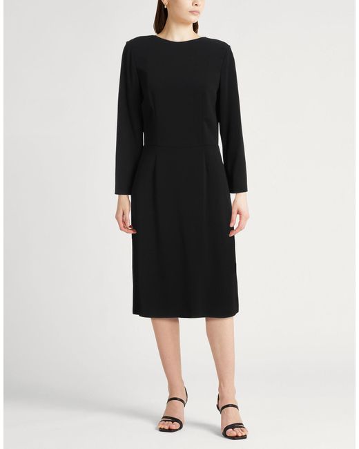 Aspesi Black Midi Dress