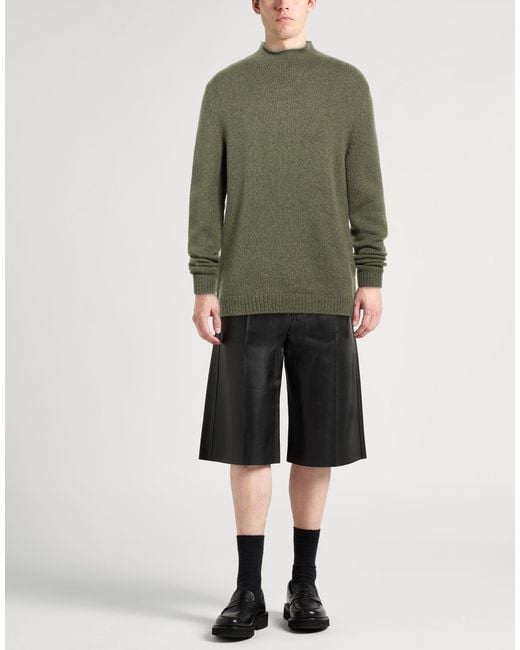 Fedeli Rollkragenpullover in Green für Herren