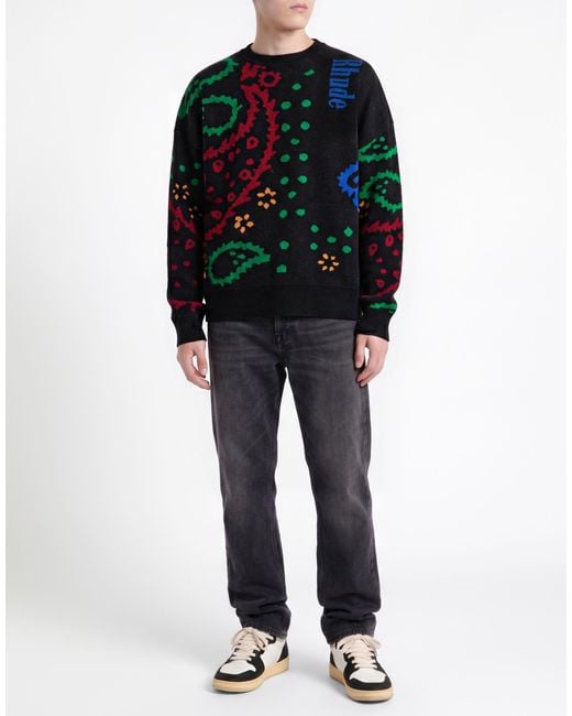 Pullover Rhude de hombre de color Black