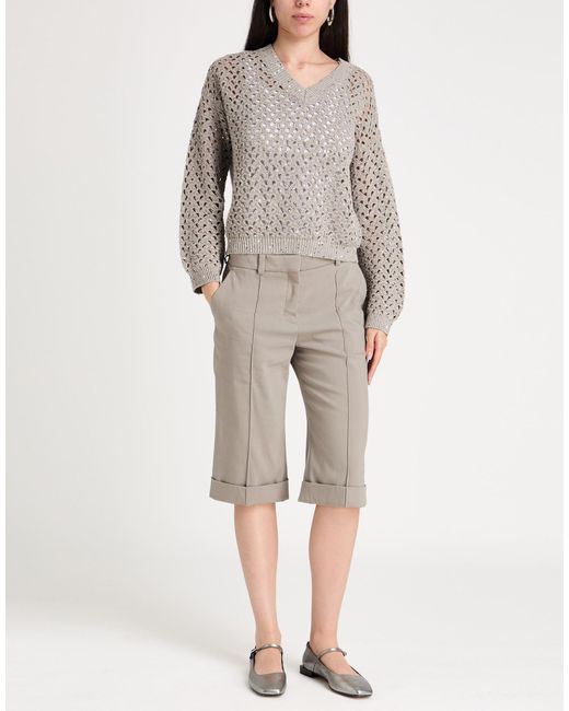 Pullover Brunello Cucinelli de color Gray