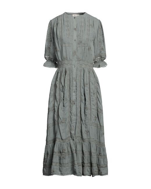 M.A.B.E Gray Midi Dress