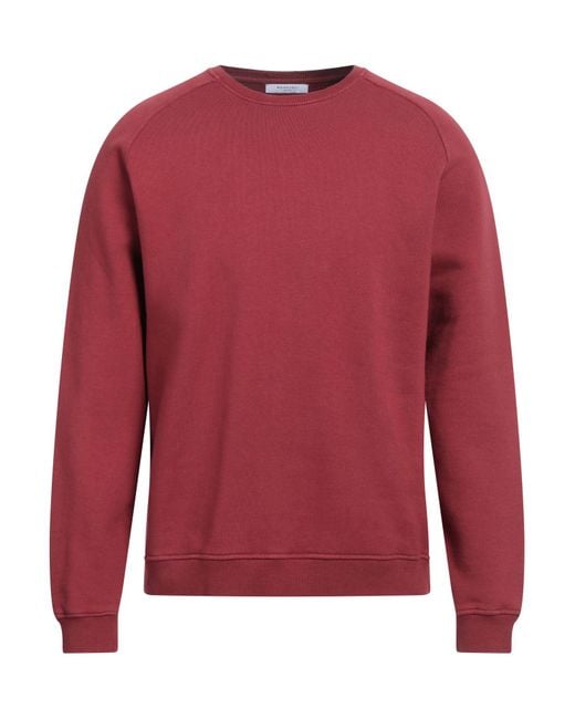 Boglioli Red Sweatshirt for men