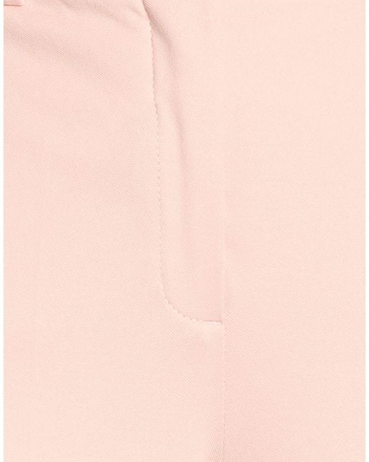 Circolo 1901 Pink Pants Cotton, Elastane