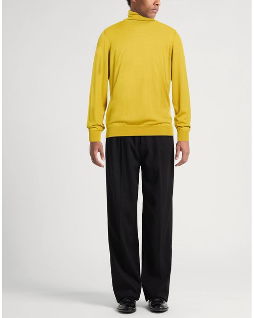 Drumohr Yellow Turtlenecks for men